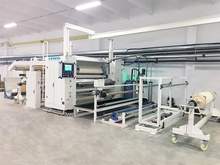 Stof/film Hot Melt Glue lamineermachine